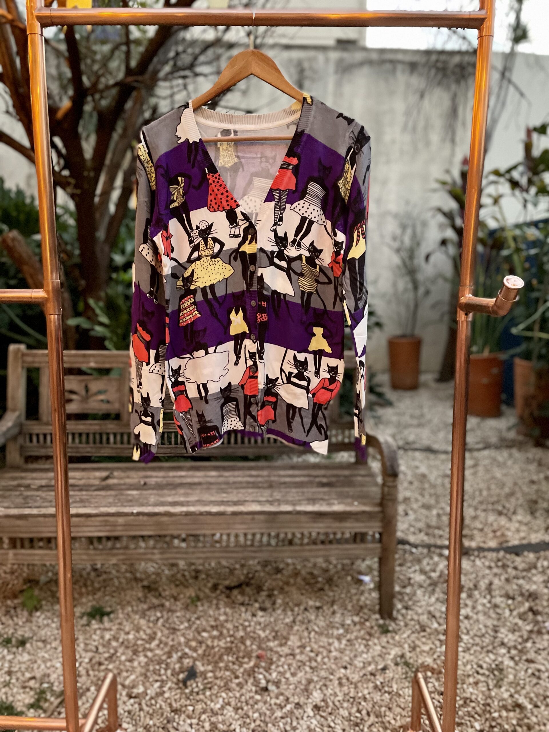 Cardigan tricot 7/8