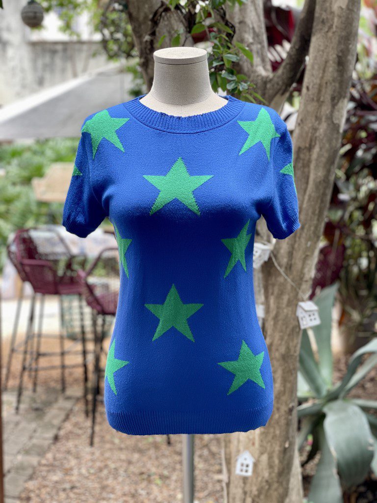 Blusa basiquete estrelas