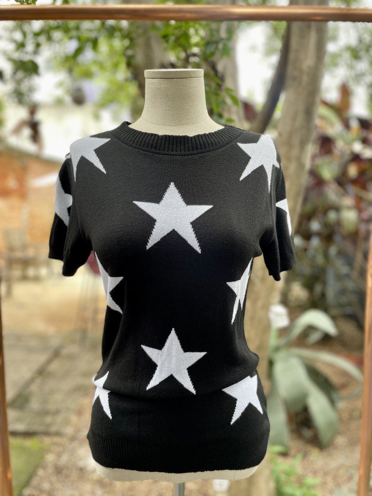 Blusa basiquete estrelas - Imagem 2